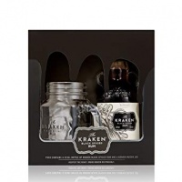 Kraken Black Spiced Rum Gift Set 37.5cl with Mason Jar